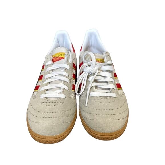 ADIDAS JI4416 Busenitz Vintage \'Feather Grey Red Sneakers Mens Size 8.5 New main image 6